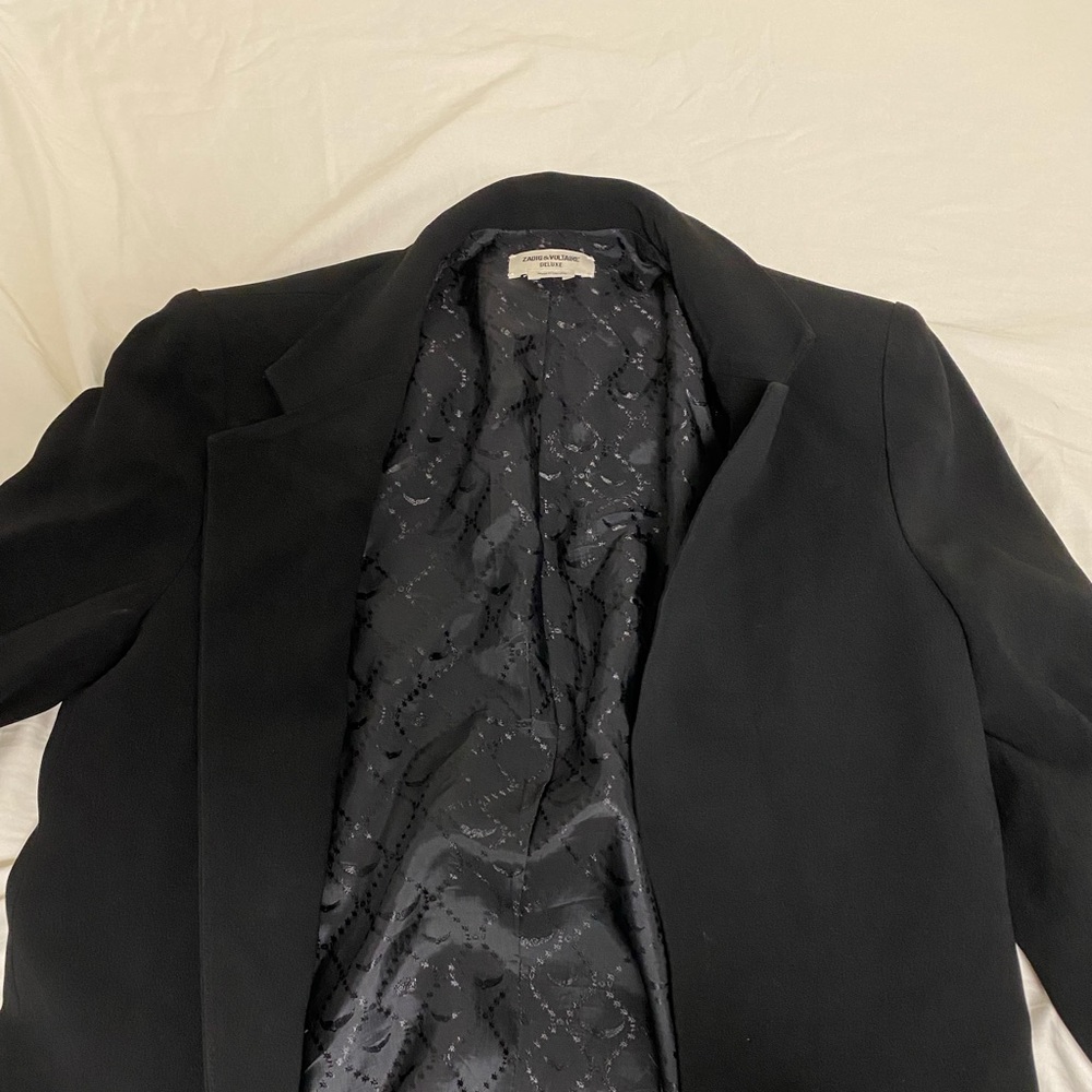 Zadig and Voltaire black blazer